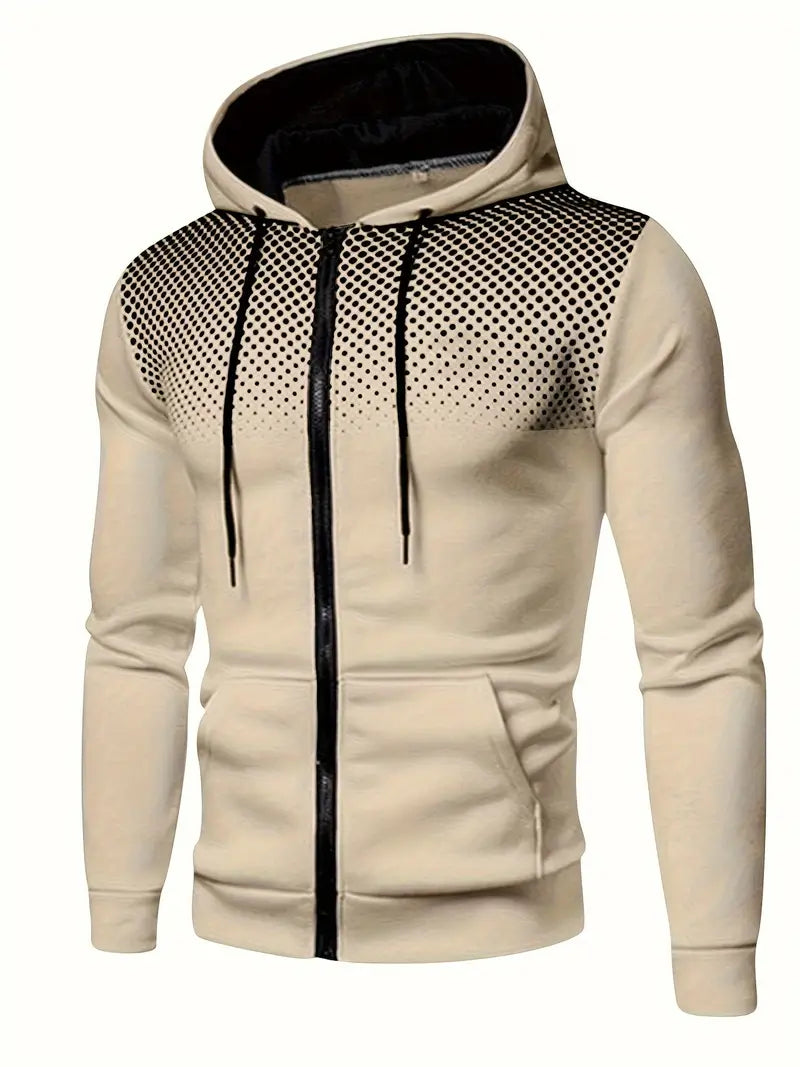 Paul - Classic Thermo Hoodie For Men With Streetwear Charm