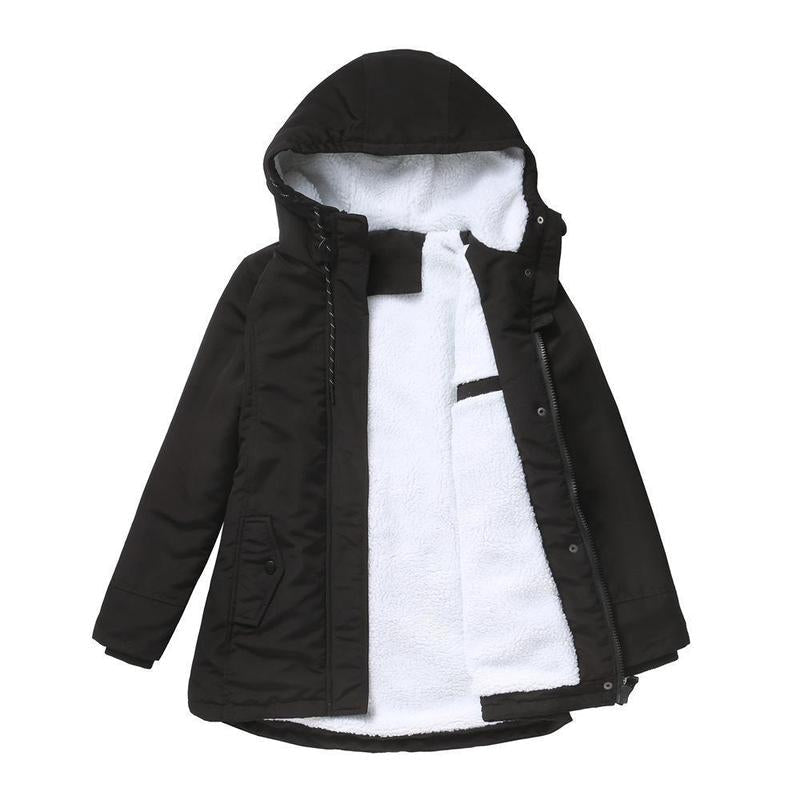 AMINA™ - Insulated winter jacket with hood and quilted lining for ultimate thermal comfort
