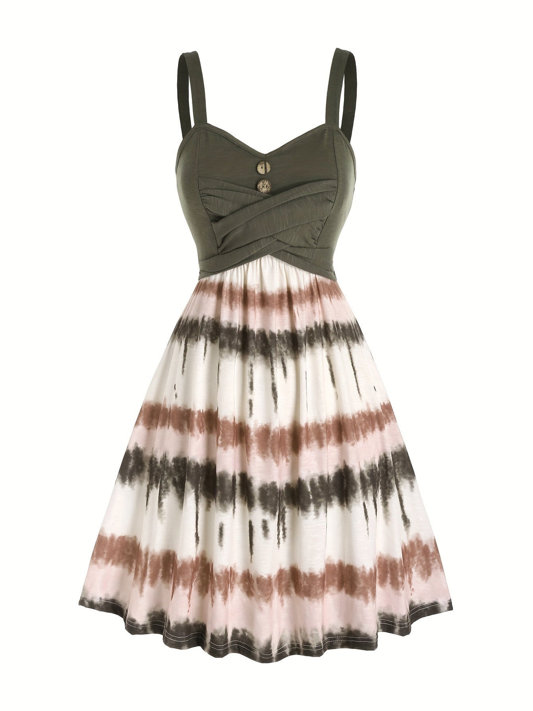 Gisele™ - Comfortable Sleeveless Tie-Dye Summer Dress