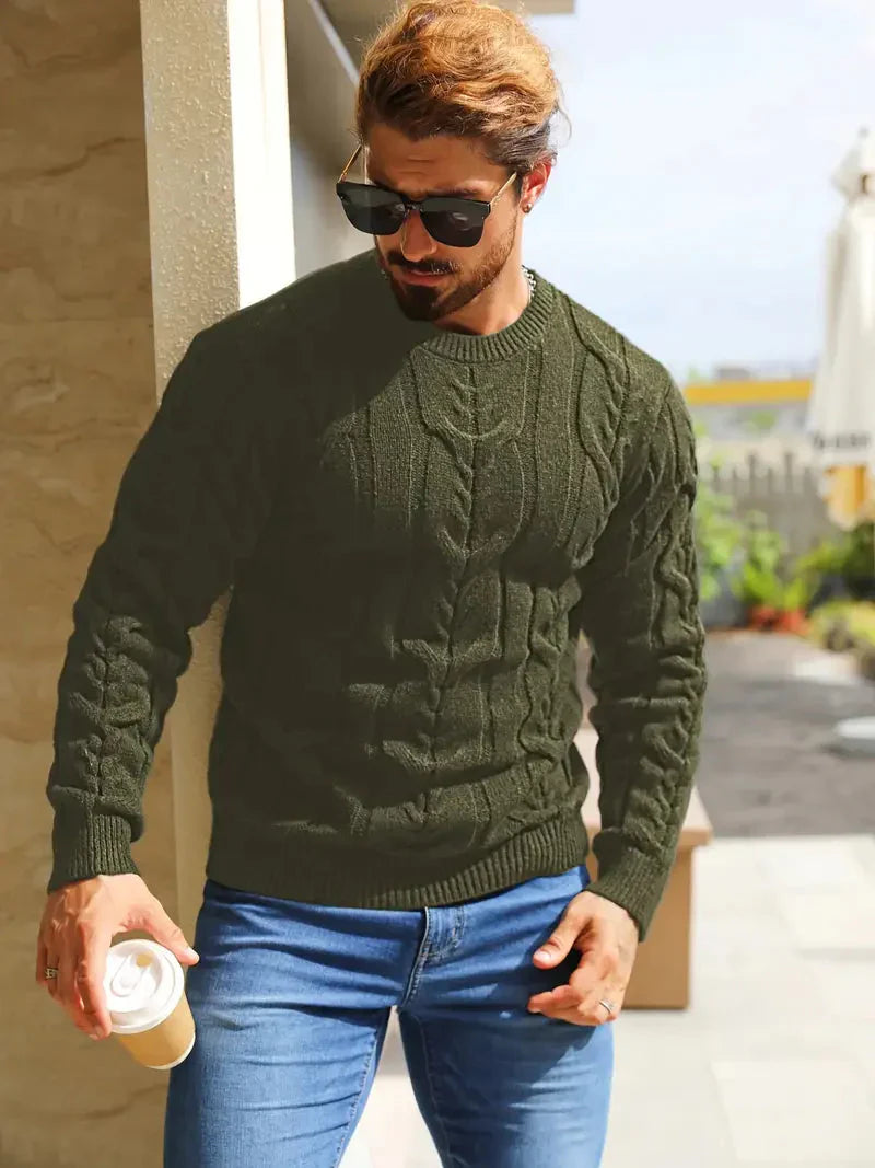 Brit & Boho™️ | Graphica Geo Knitted Jumper