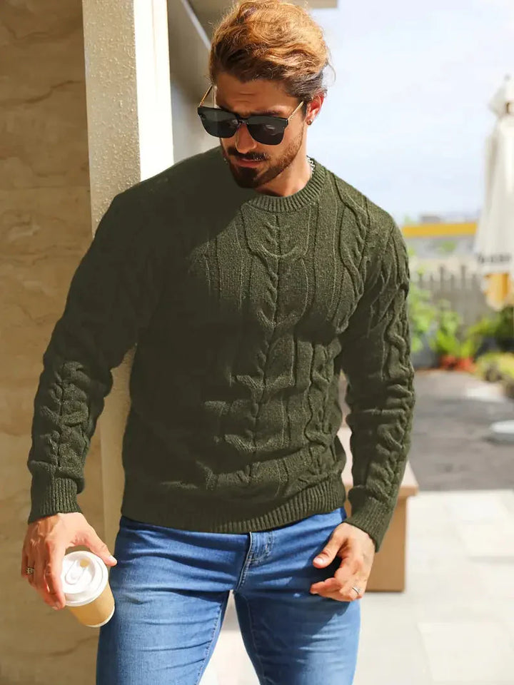 Brit & Boho™️ | Graphica Geo Knitted Jumper