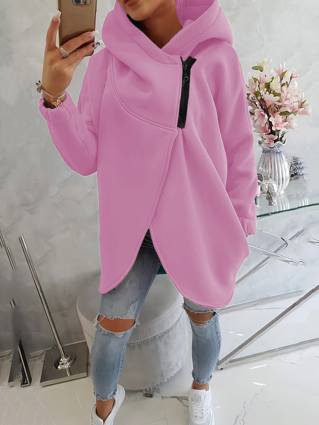 Emma™ - Comfortable Zip-Up Hoodie