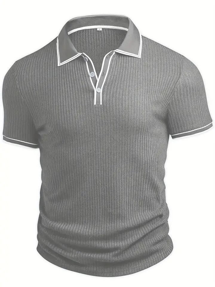 Emilio™ - Men's Tailored Ribbed Polo