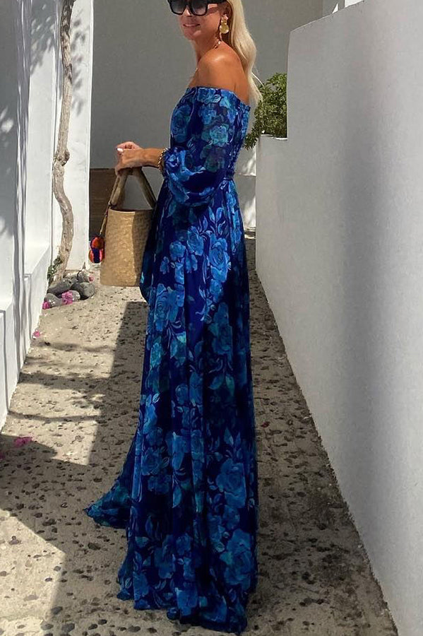 Calista | Off-Shoulder Floral Dress