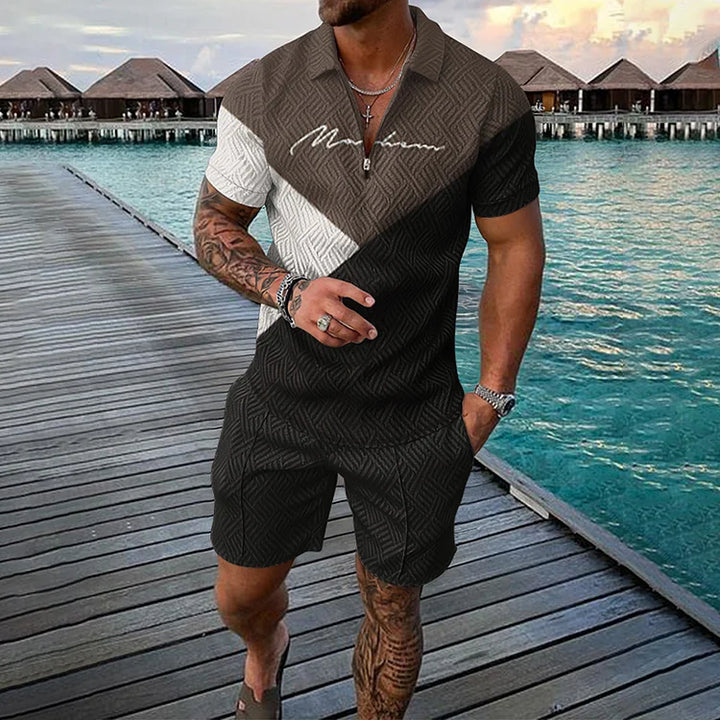 JONAS | VANGUARD POLO SHIRT & SHORTS SET