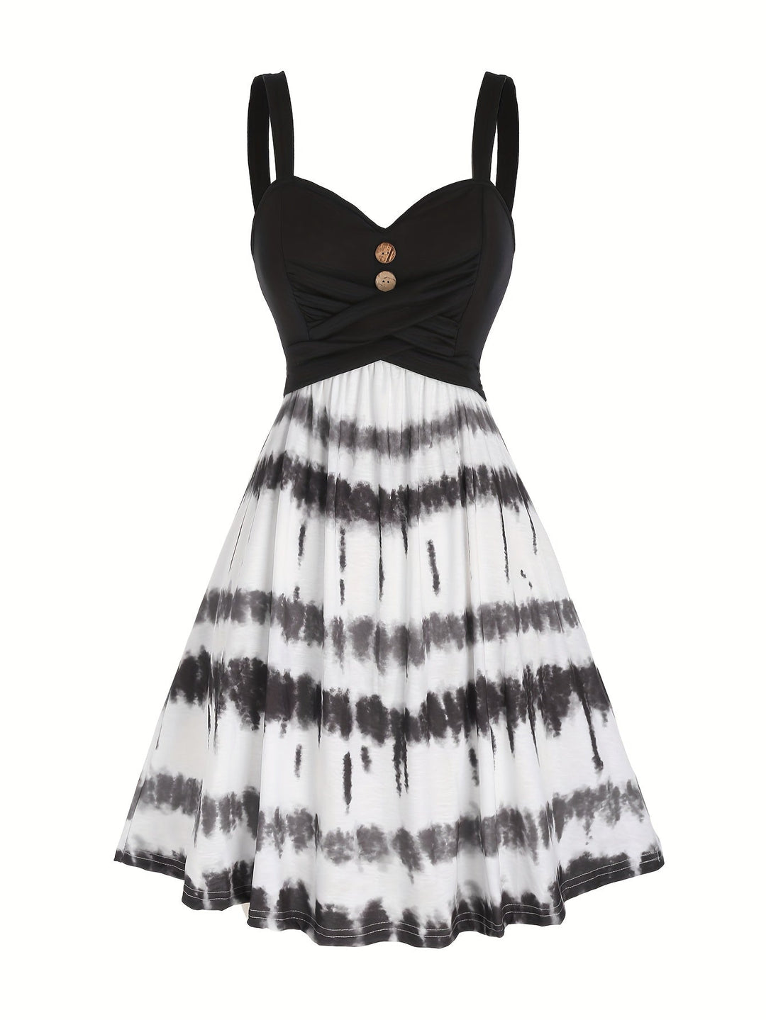 Gisele™ - Comfortable Sleeveless Tie-Dye Summer Dress