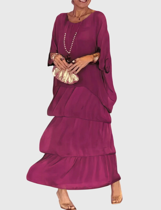 Susan™ | Elegant, long, flowing dress