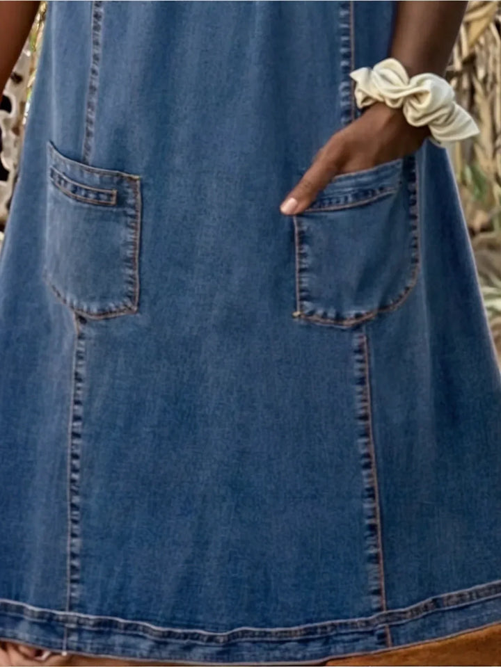 Sofia™ - Soft Denim Dress