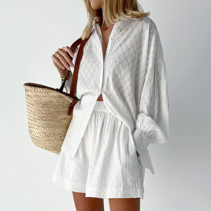 Elizabeth™ - Airy Shirt and Shorts Set