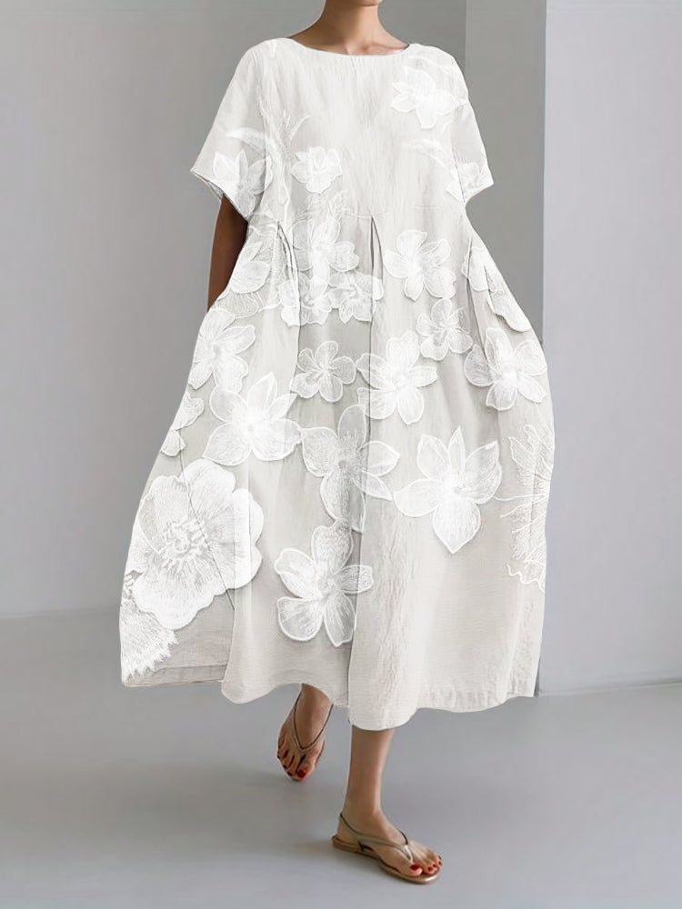 Cirelle™ - Elegant Floral Dress