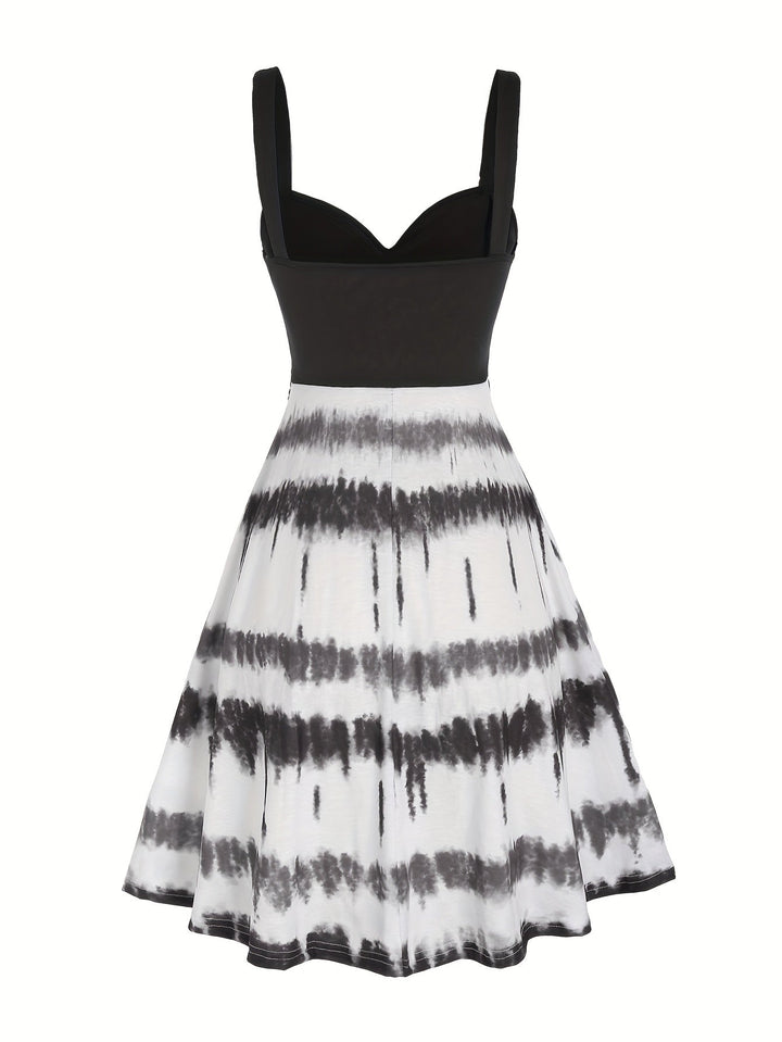 Gisele™ - Comfortable Sleeveless Tie-Dye Summer Dress