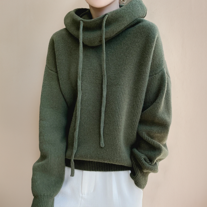 Klara™ - Merino Wool Turtleneck Sweater