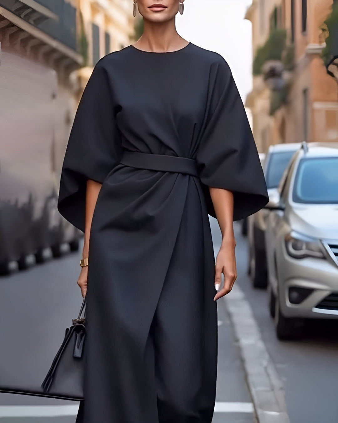 Lissey - Minimalist Luxury Belt Dress