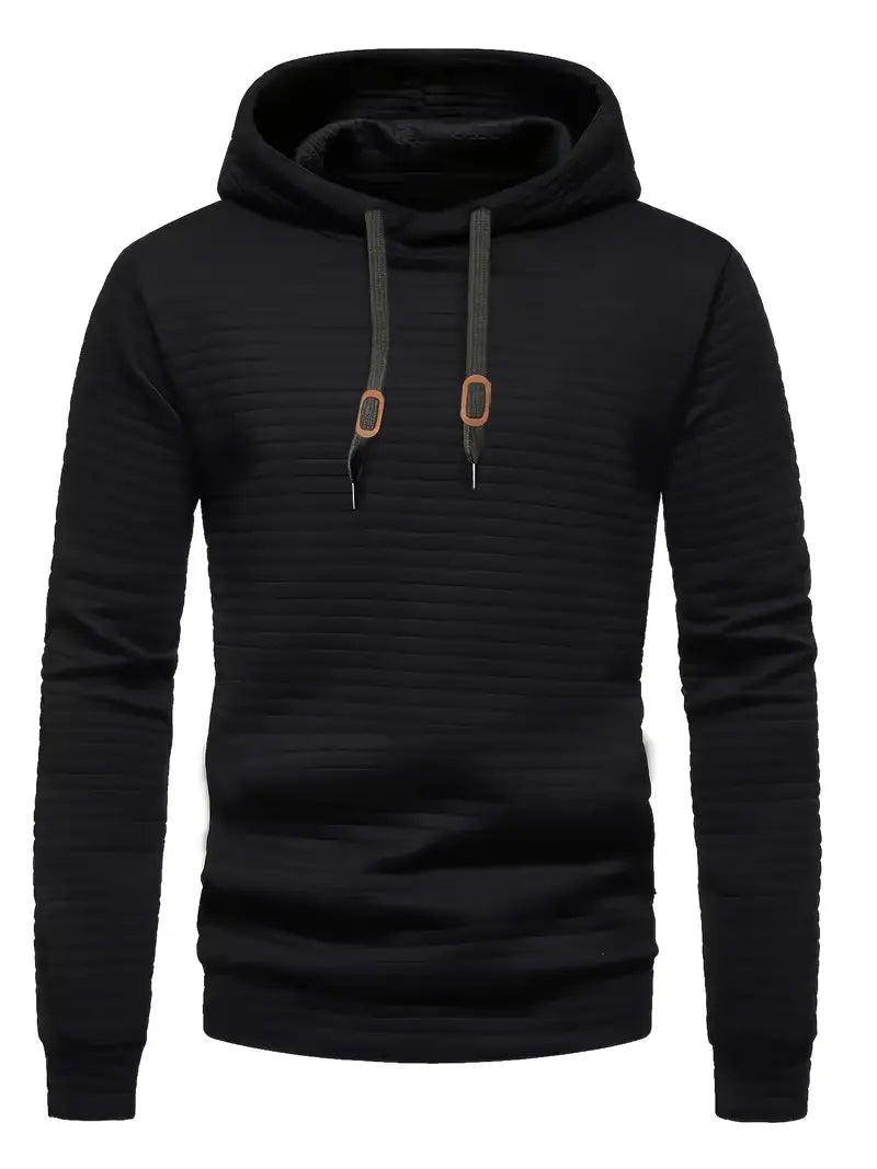 Emanuele - Men's Waffle Casual Hoodies
