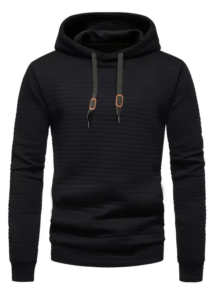 Emanuele - Men's Waffle Casual Hoodies