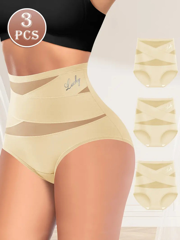 Elvy™ - Women's High Waist Tummy Control Briefs