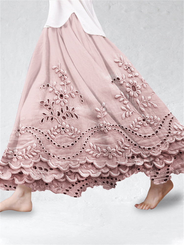 Aurette™ - Boho Printed Skirt