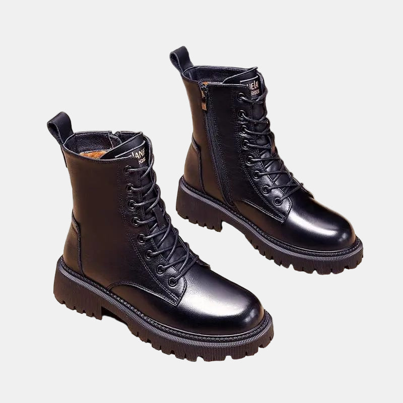 Alexis | Block-Heel Ankle Boots