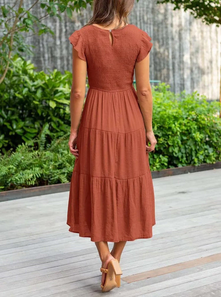 MEGHAN™ - Elegant Dress with Tummy Control