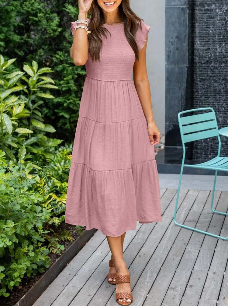 MEGHAN™ - Elegant Dress with Tummy Control