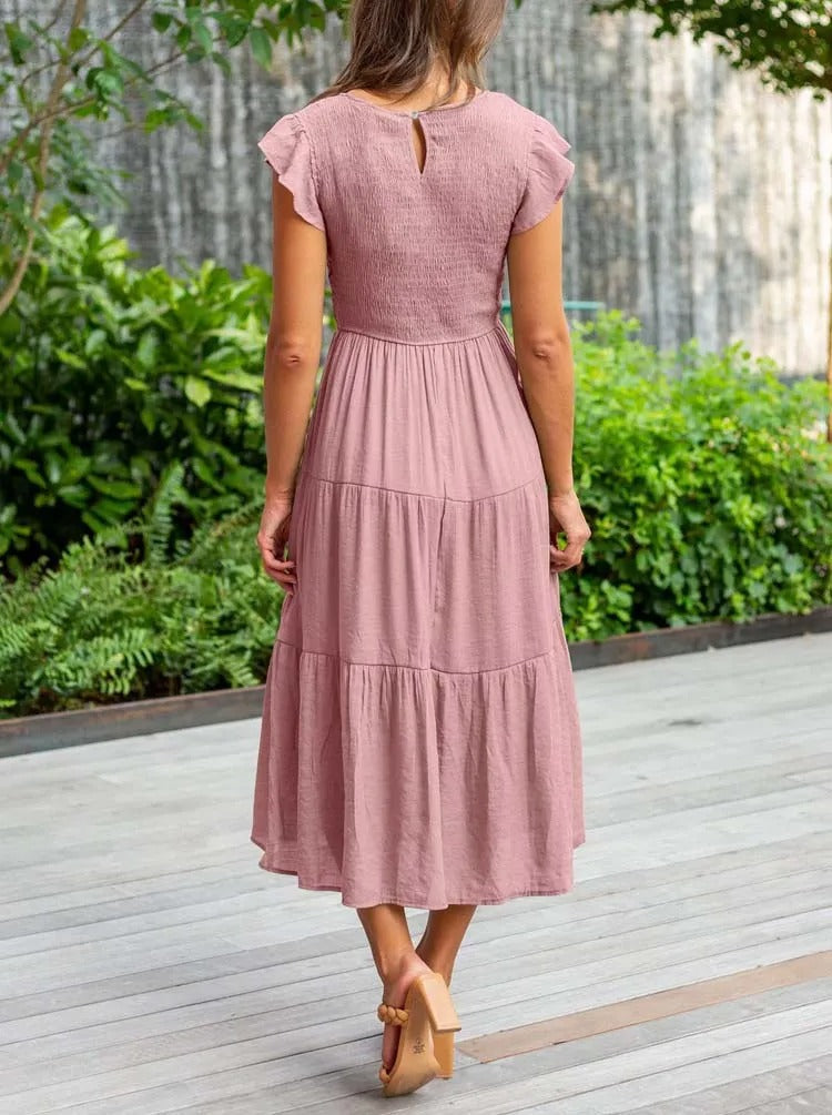 MEGHAN™ - Elegant Dress with Tummy Control