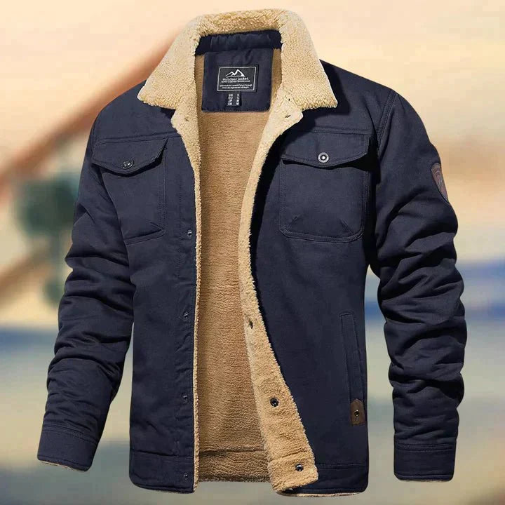 Giuseppe - Bomber Jacket with Wool Lining