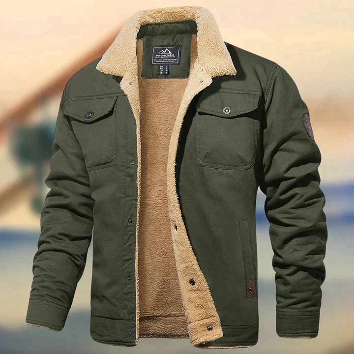 Giuseppe - Bomber Jacket with Wool Lining