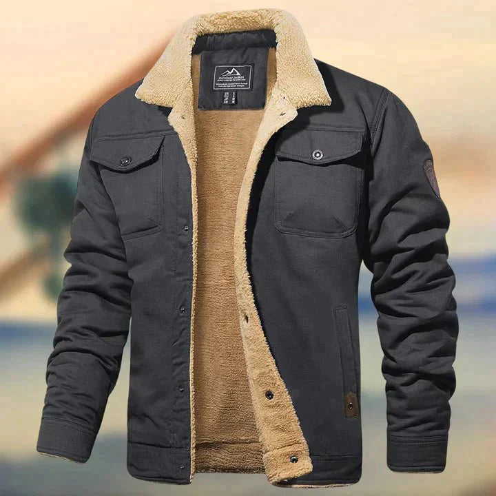 Giuseppe - Bomber Jacket with Wool Lining