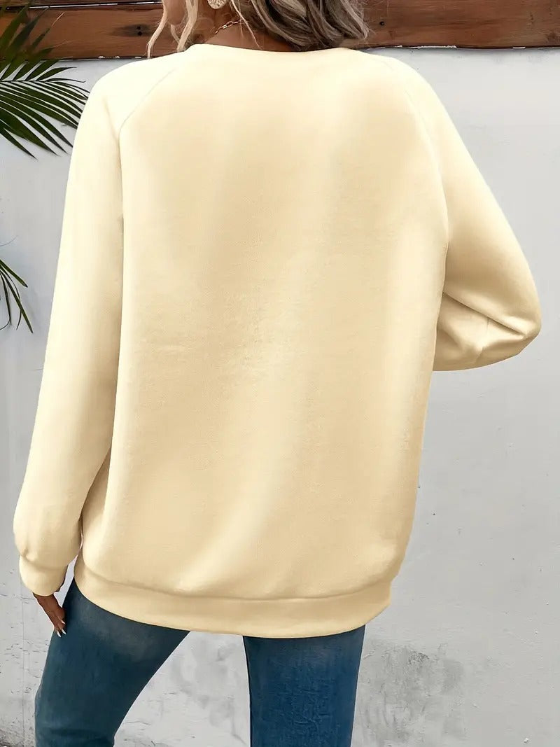 Heartzone - Casual Sweatshirt with Heart Motif