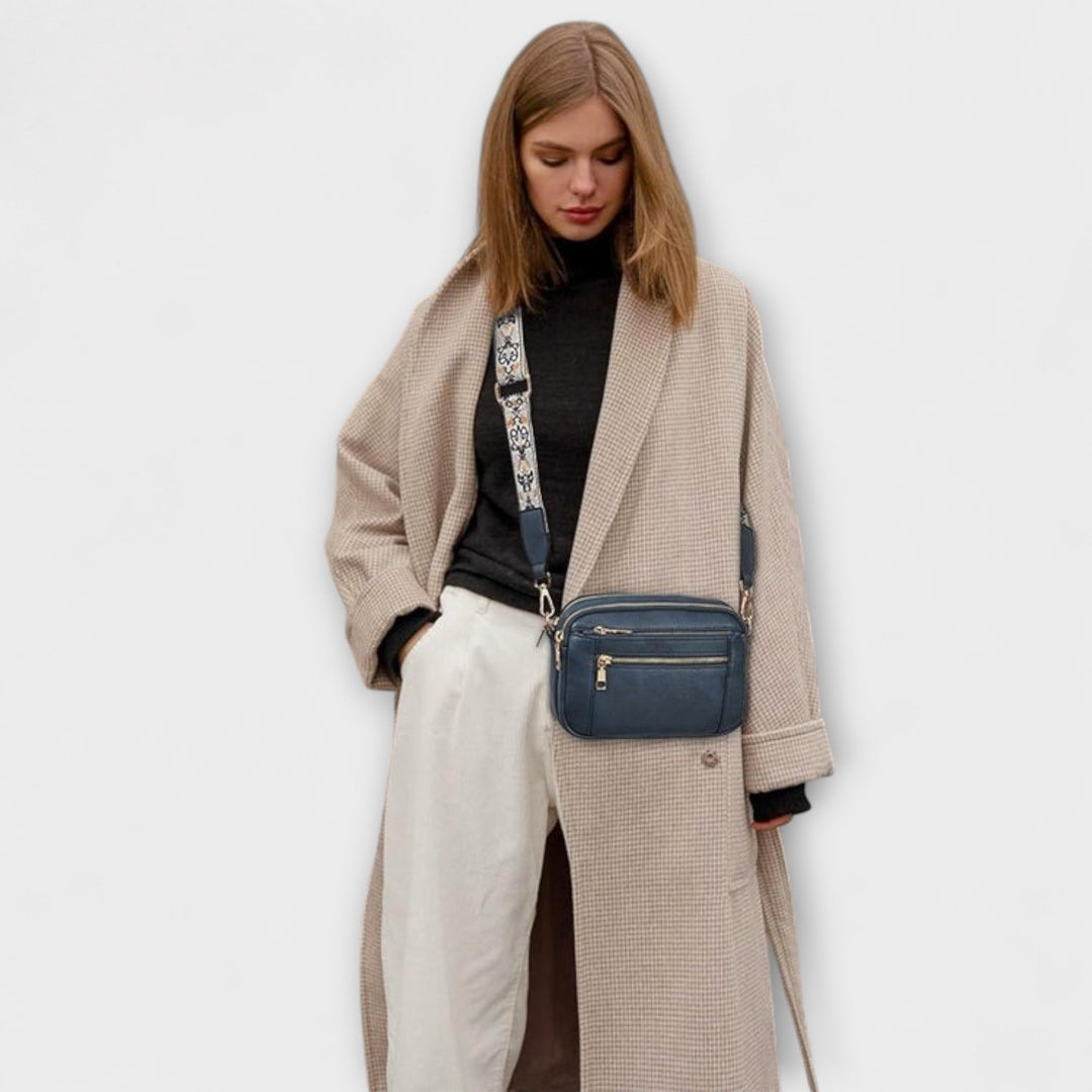 Erica™ - Elegant Leather Shoulder Bag