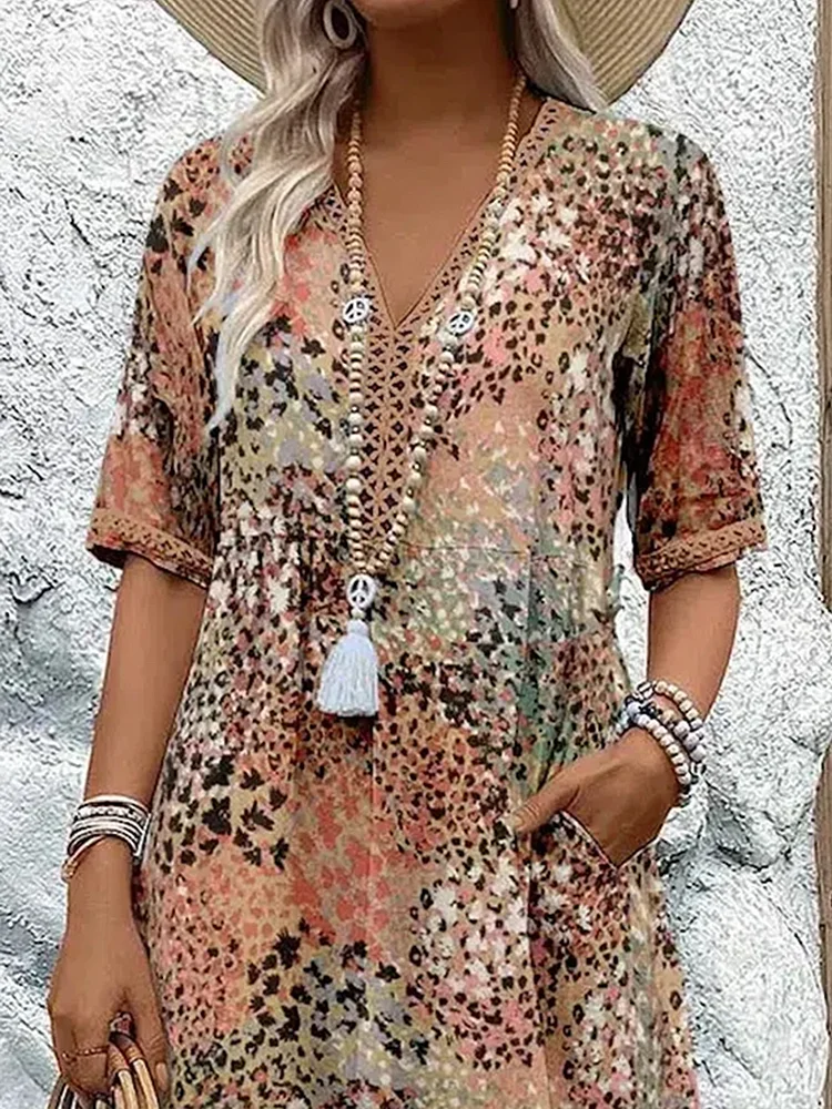 Hilary™ - Vibrant Midi Dress