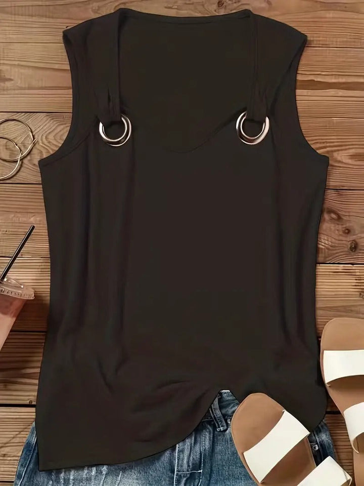 Vivid - Chic Sleeveless Summer Top