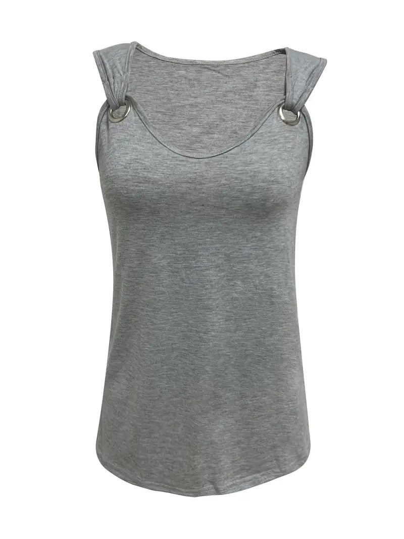 Vivid - Chic Sleeveless Summer Top