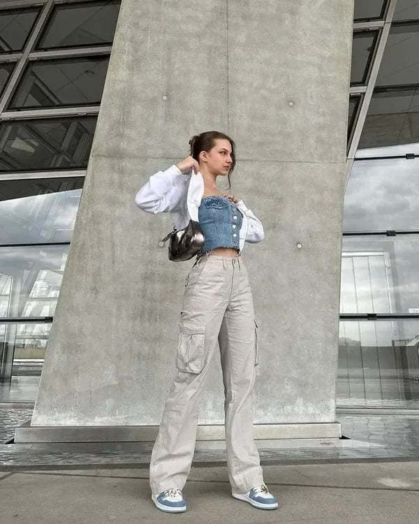 Fiorella - Adjustable Cargo Pants