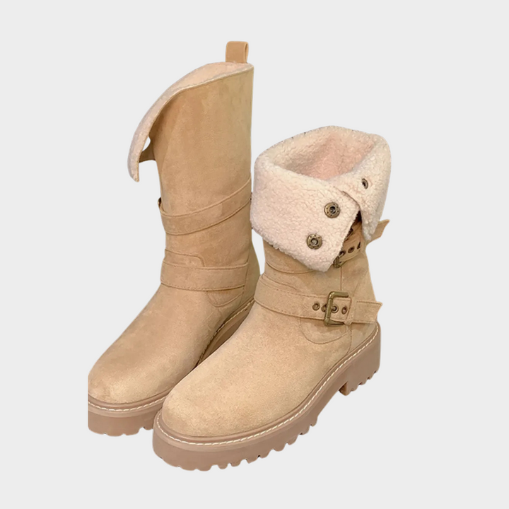 Harlow | Winter Fur Tall Boots