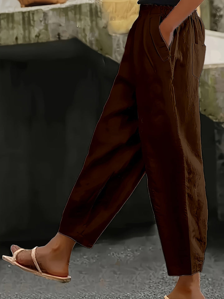 Rachel™ - Comfortable Capris with Elastic Waistband