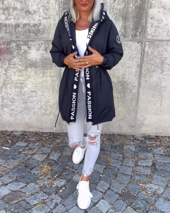 Alexa™ - Casual Hooded Coat