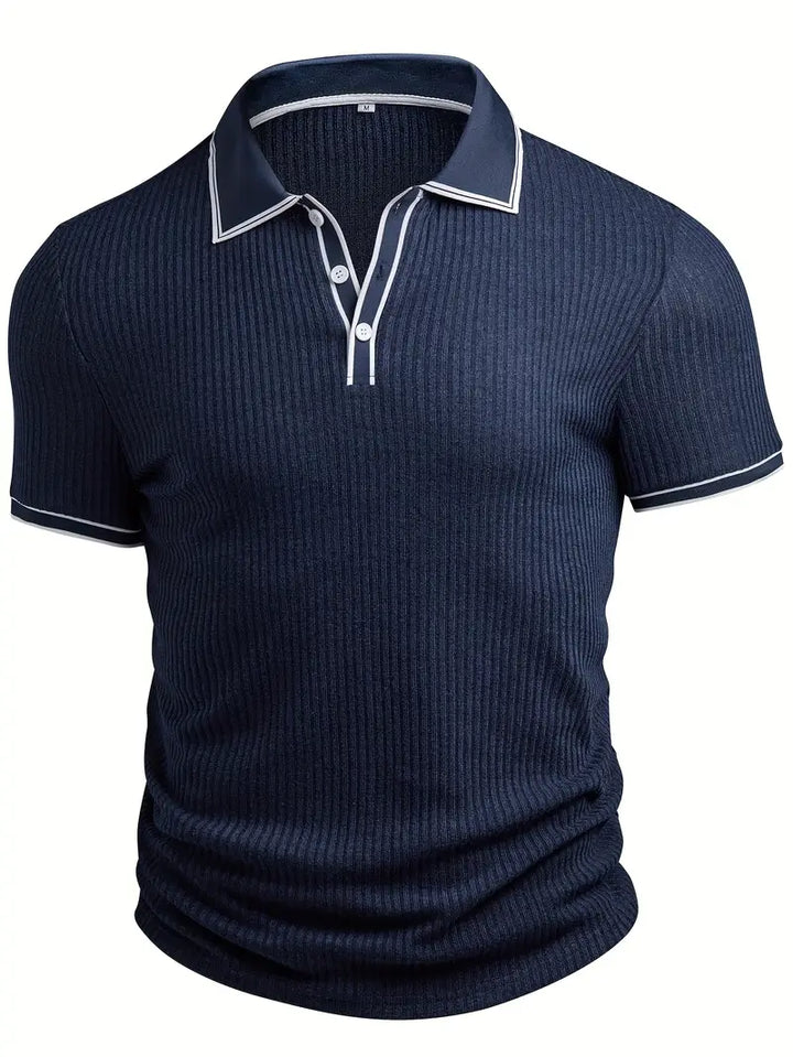 Emilio™ - Men's Tailored Ribbed Polo
