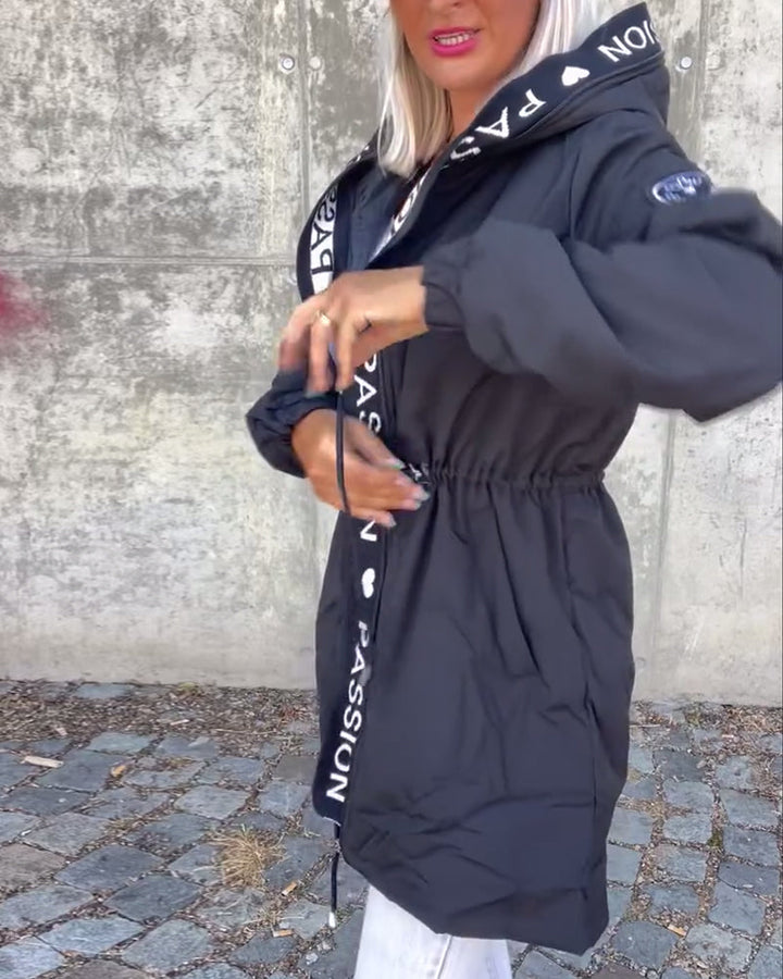 Alexa™ - Casual Hooded Coat