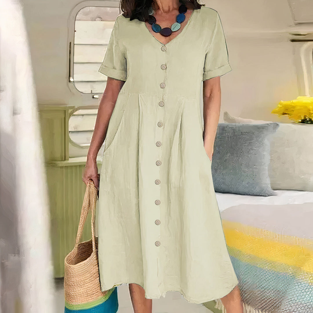 Briar - Effortless Button Dress