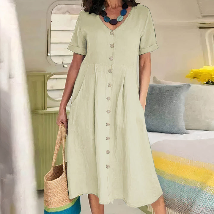 Briar - Effortless Button Dress