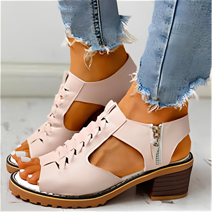 Steffie™ - Orthopedic Women's Block Heel Sandals