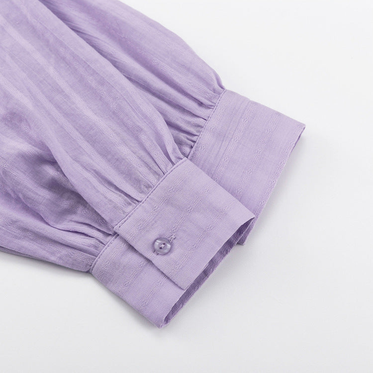 Yselia - Airy Button-Up and Shorts Set