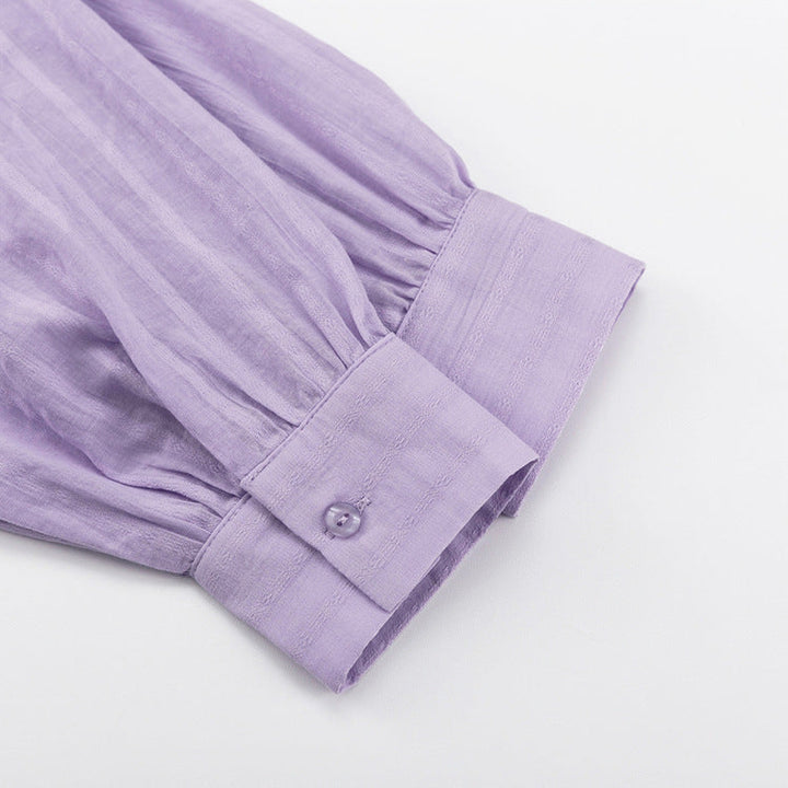 Yselia - Airy Button-Up and Shorts Set