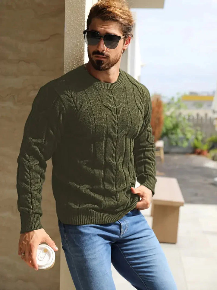 Brit & Boho™️ | Graphica Geo Knitted Jumper