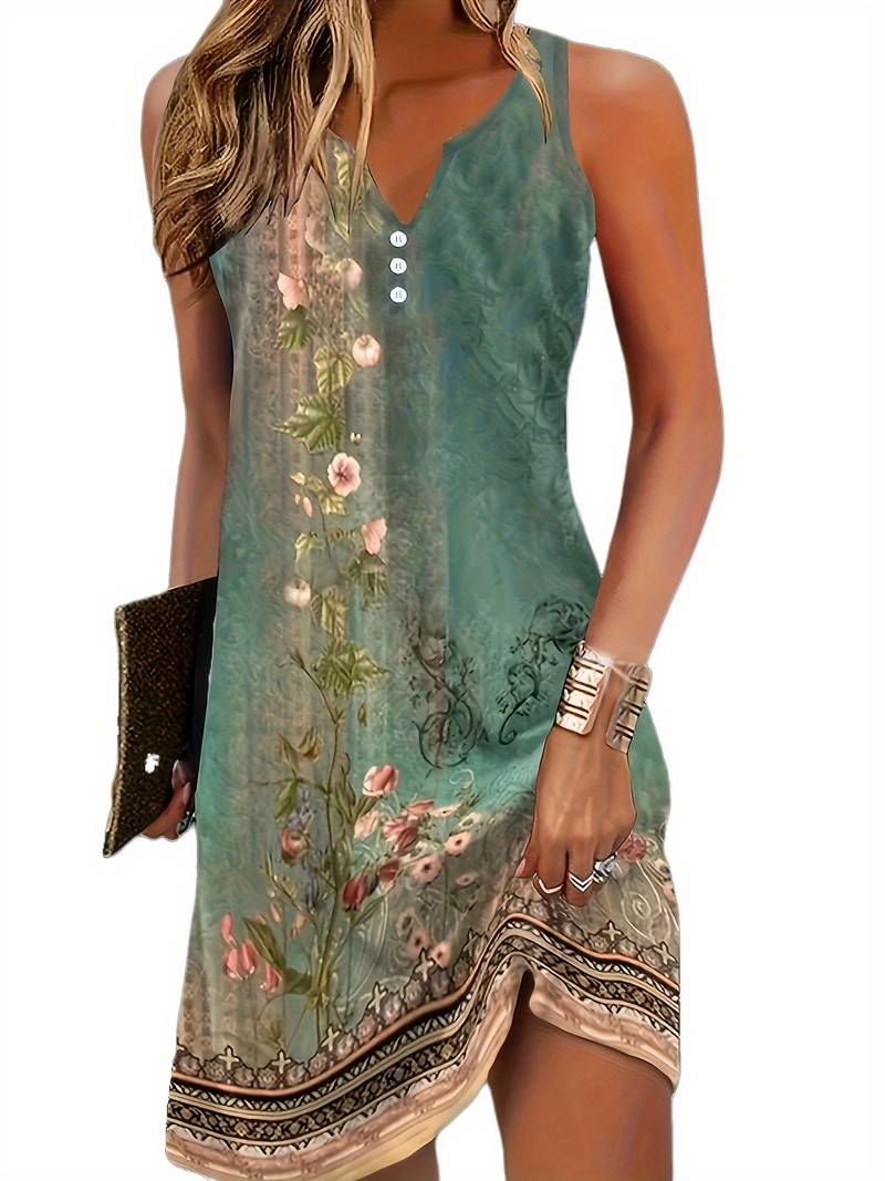 Dahlia™ – Sleeveless, Comfortable Mini Dress