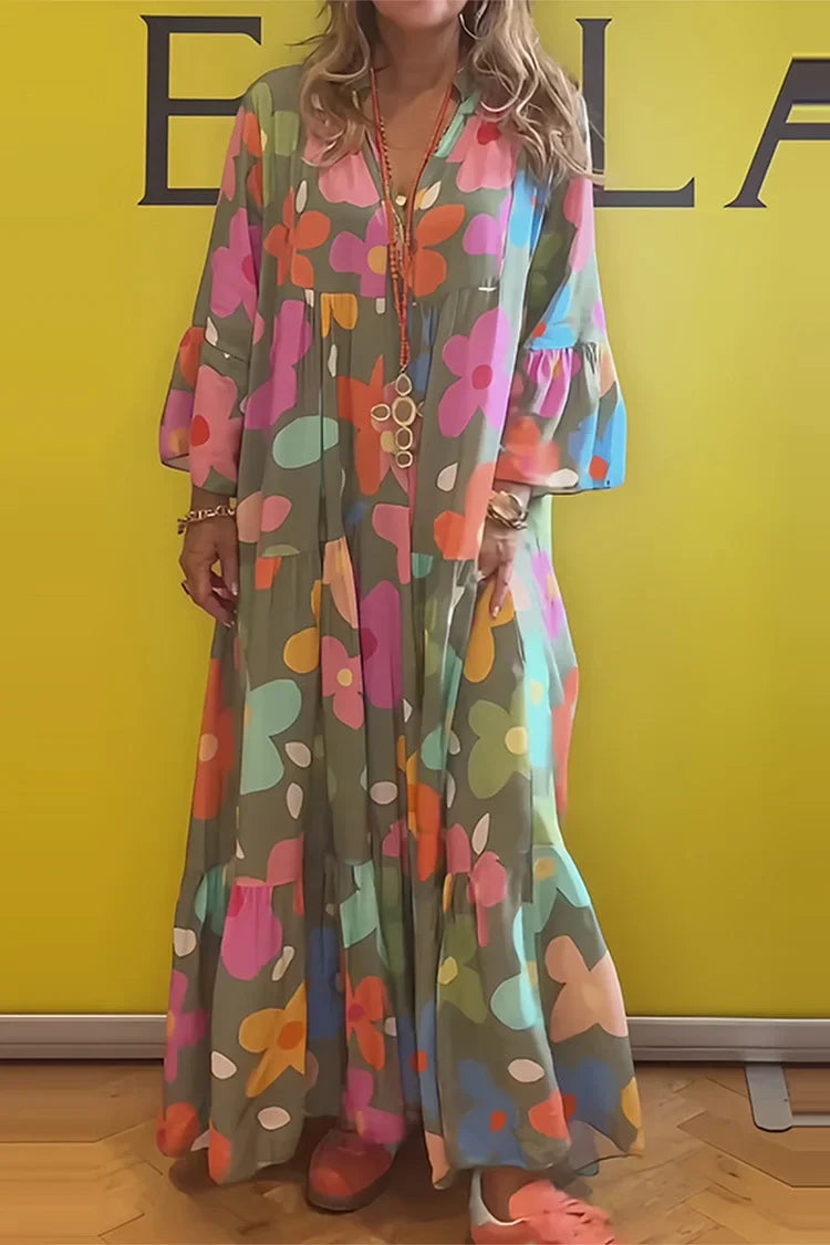 Blumentraum | Casual maxi dress