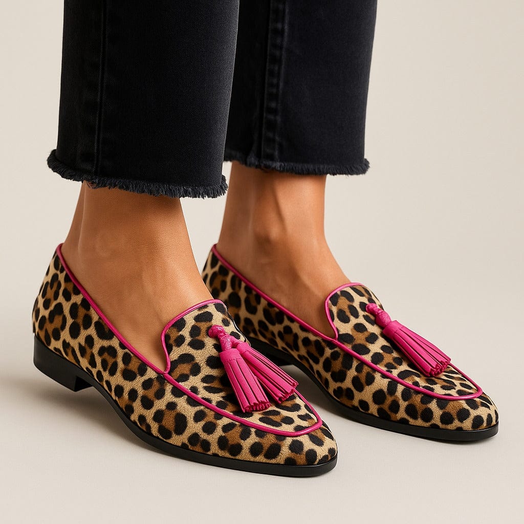 Liora | Slippers with Fringe Detail