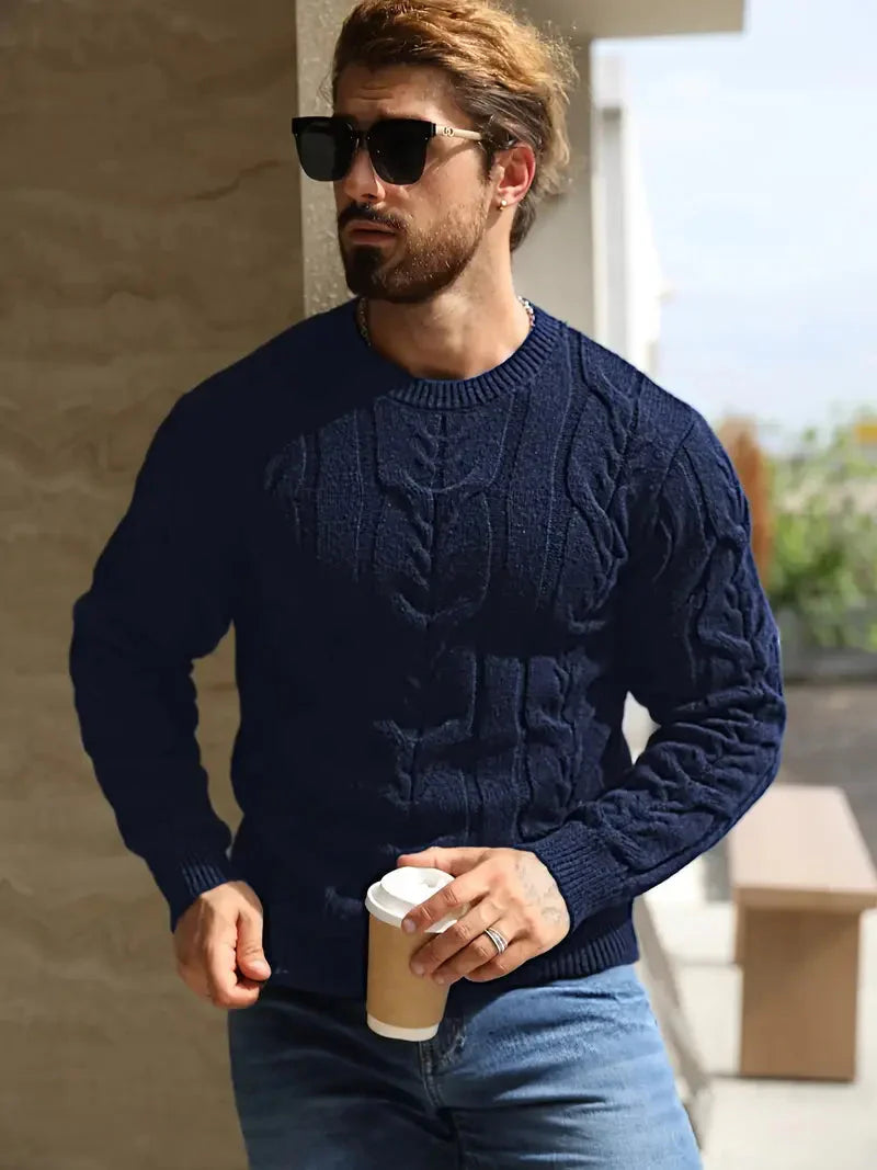 Brit & Boho™️ | Graphica Geo Knitted Jumper
