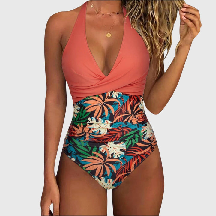 Florence - Elegant V-Neck Swimsuit for Women